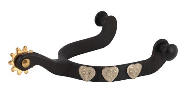 Cheyenne Silver Heart Spurs