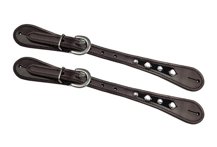 SPUR STRAP WEST SILVER BLING