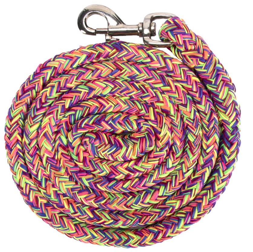 Polyester Lead Rope Rainbow
