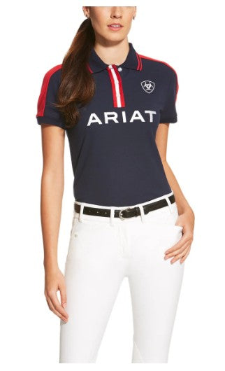 ARIAT WMS NEW TEAM SS POLO 2.0