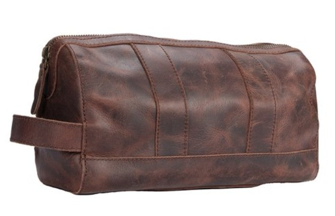 Leather Toiletry Bag
