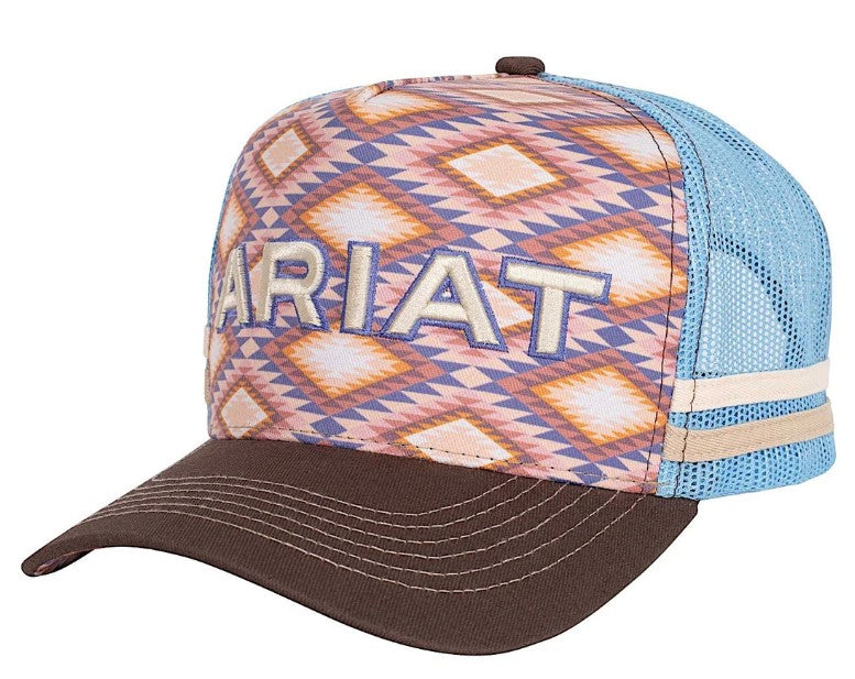 ARIAT AZTEC TRUCKER CAP AZTEC BLANKET