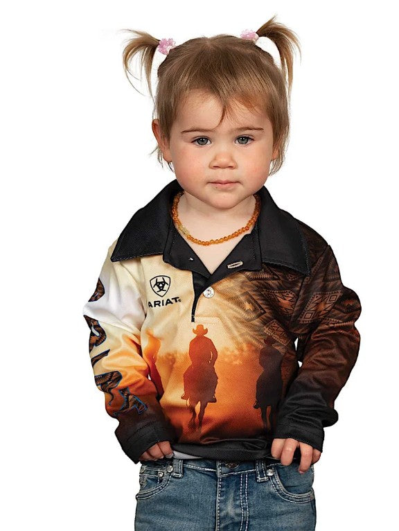 ARIAT KDS FISHING SHIRT RODEO ROPER