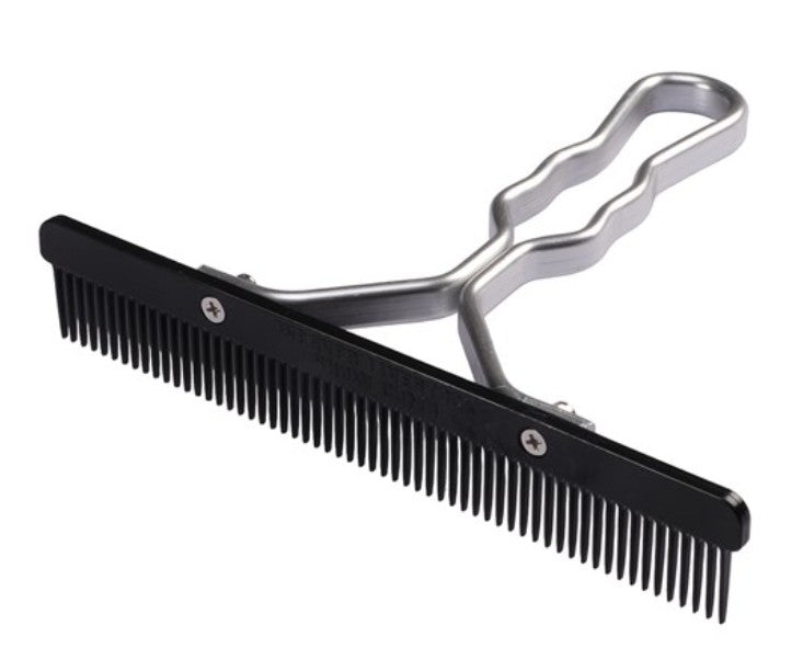 Show Comb Black Plastic w/Alum