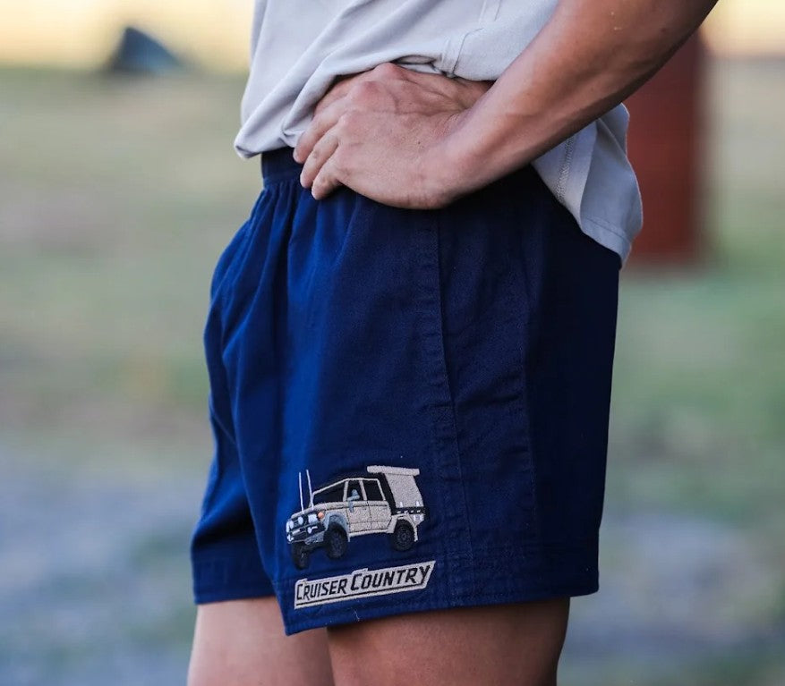 Andy (Mens) Drill Short Cruiser Country