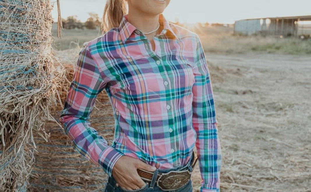 Ladies Long Sleeve Cotton Shirt