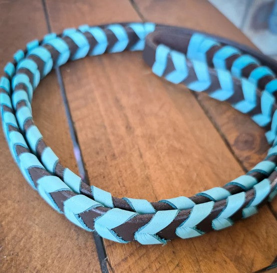 Laced Barrel Reins