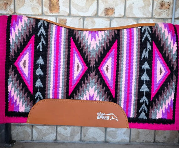 "Aztec Pink" Unicorn Saddle Pad