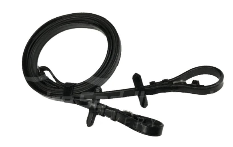 Grainge Elite Reins Eventing Rubber Backed
