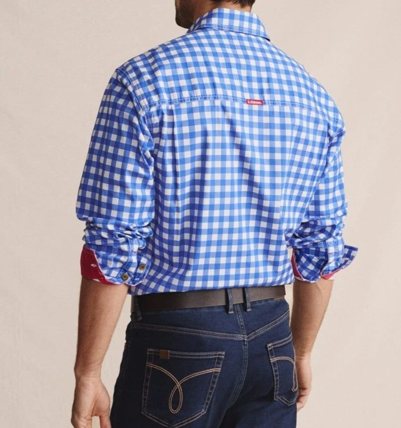 Armstrong Full Placket Work Shirt - Long Sleve