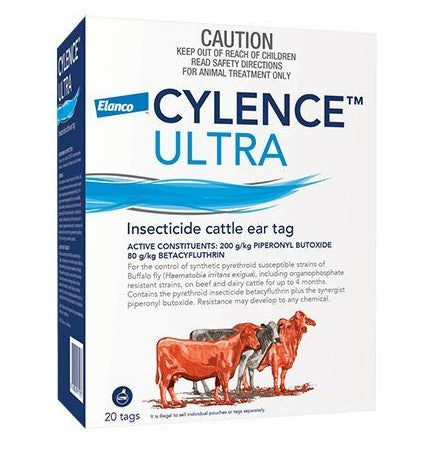 Bayer Cylence Ultra Buffalo Tags
