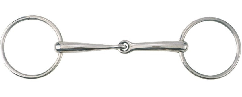 Thin Mouth Snaffle 75mm Loose Ring