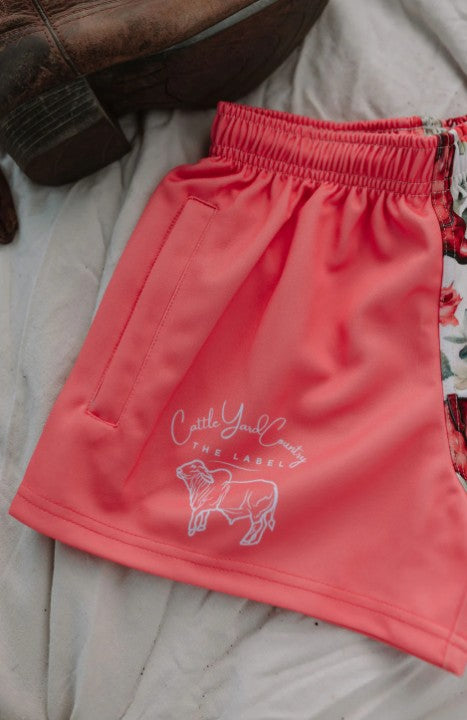 Rose Cowgirl Shorts