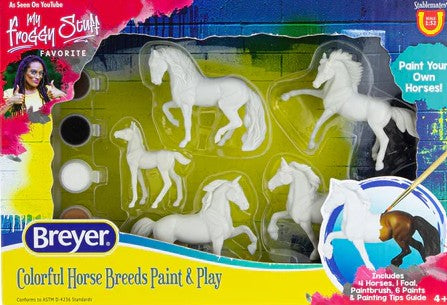 Activity Horse Crazy Colourful Breeds Paint Kit