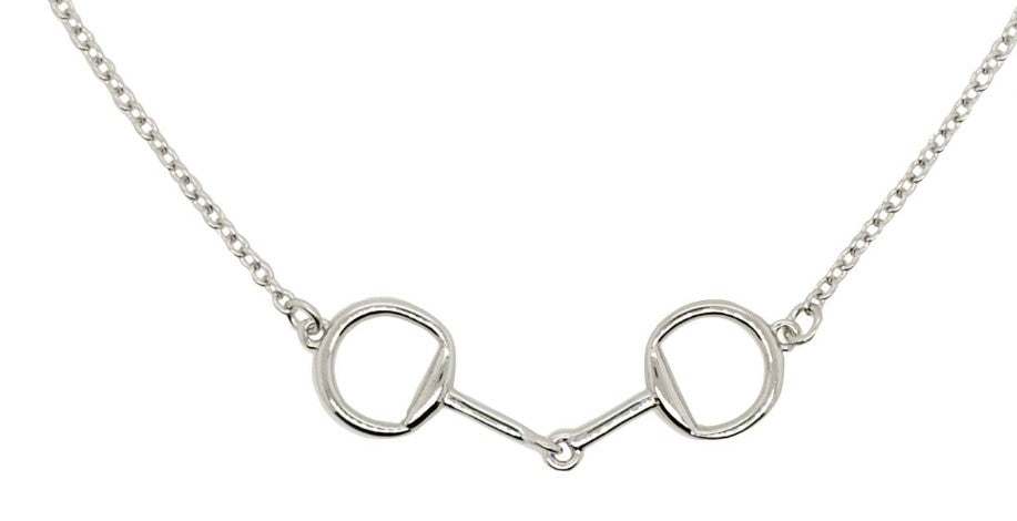 PENDANT S/S & CHAIN SNAFFLE BT