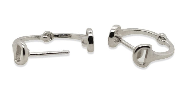 Earrings Snaffle Huggie