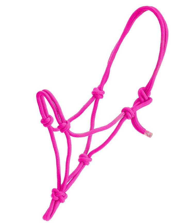 Mini Rope Halter Black Small