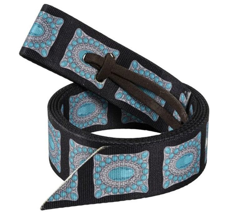 Ezy Ride Latigo Pattern Nylon Nearside Concho