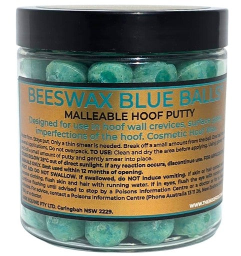 Beeswax Blue Balls - Hoof Wall Crevice Wax
