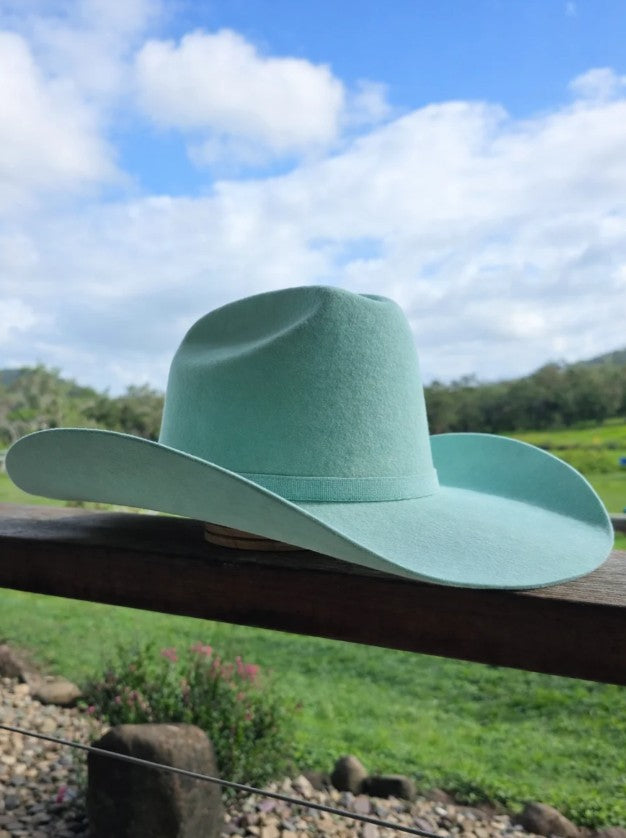 Desert Crown Felt Hat - Mint