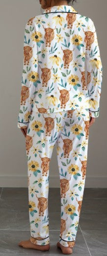 Sunny Highlander Pj's Long Sleeve & Pants