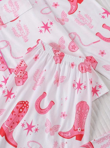 Boots & Hats Pj's Long Sleeve & Pants