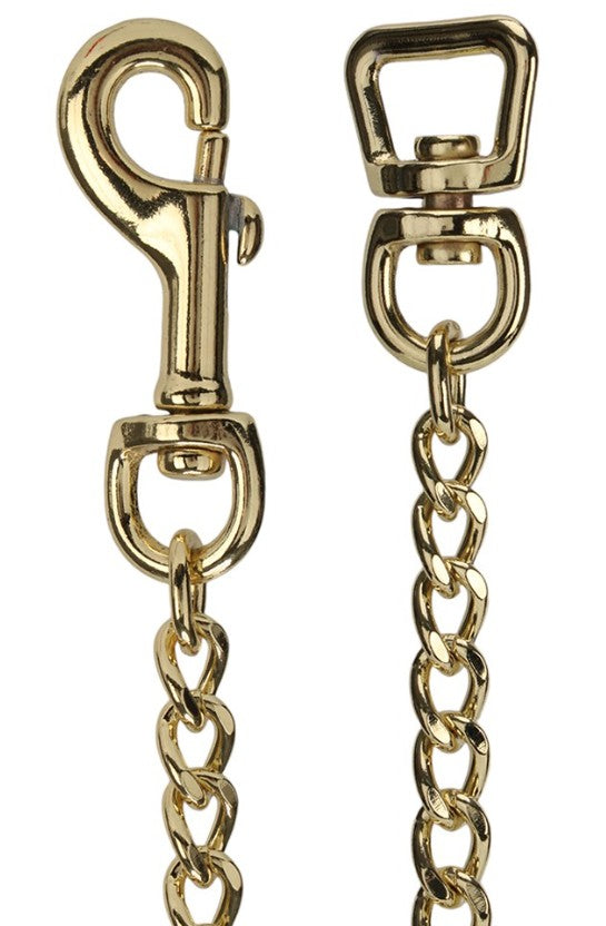 Fine Lead Chain Chrome Plated 76cm
