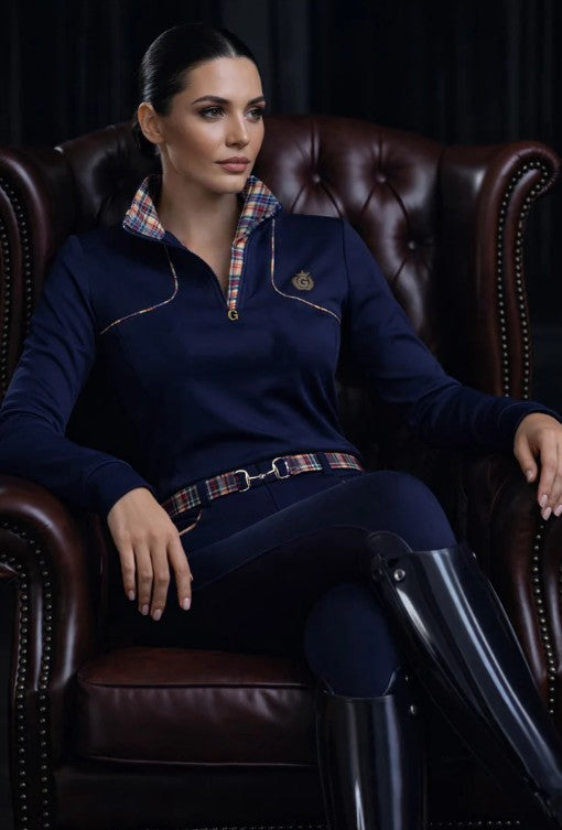 Ladies Clara Base Layer – Heritage Navy Tartan