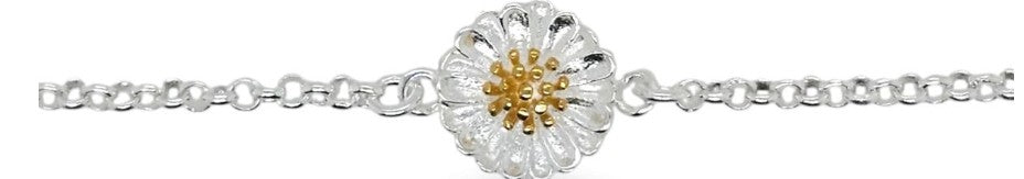 Bracelet S/S &amp; YGP Chamomile