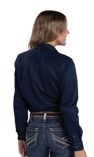 JC WMS BROOKE WORKSHIRT EMBROIDERED WORKSHIRT