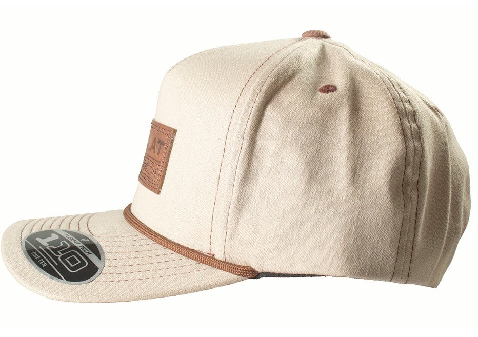 Ariat Mens Patch Fabric Khaki Cap
