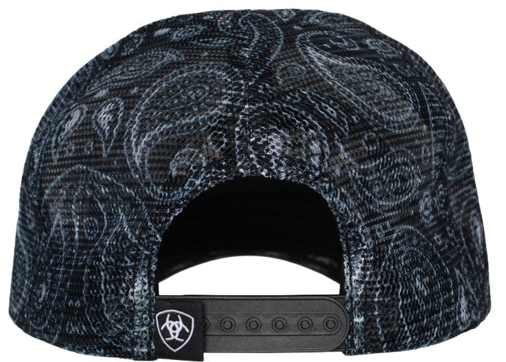 Ariat Paisley Trucker Cap Black