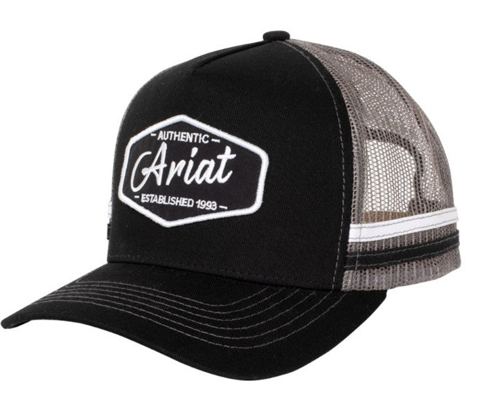 Ariat Est. Patch Trucker Cap Black/Grey