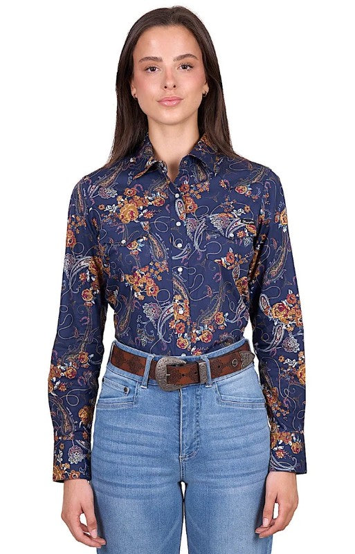 Womens Bronx Long Sleeve Shirt
