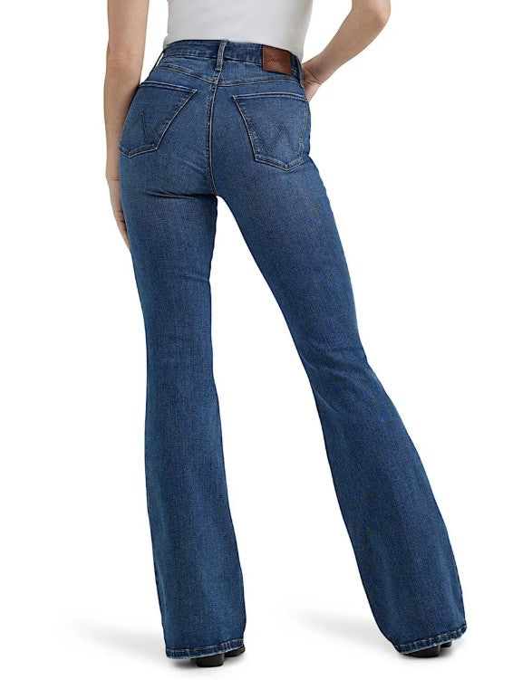 Bespoke Womens Hi Rise Flare Jean