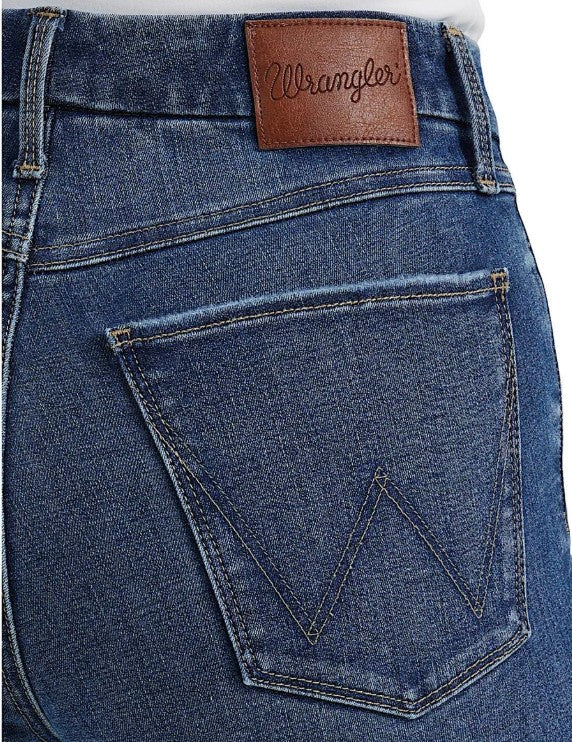 Bespoke Womens Hi Rise Flare Jean