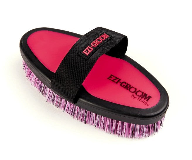 Shires Ezi-Groom Grip Large Body Brush