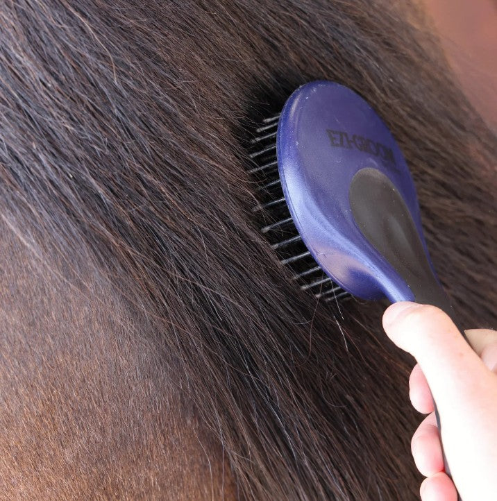 Shires Ezi-Groom Grip Mane & Tail Brush