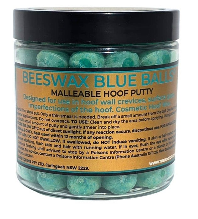 Beeswax Blue Balls - Hoof Wall Crevice Wax