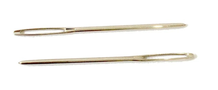 Stainless Steel Horse Plaiting Needles - Pack of 2