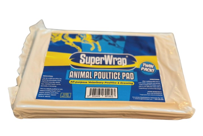 Superwrap Animal Poultice Pad Twin Pack