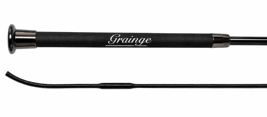 Grainge Dressage Whip Black Gun Cap