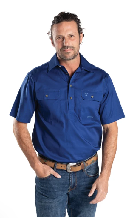 Just County Mens Adam Short Sleeve Workshirt