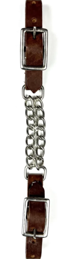 Ezy Ride Double Curb Chain Russet