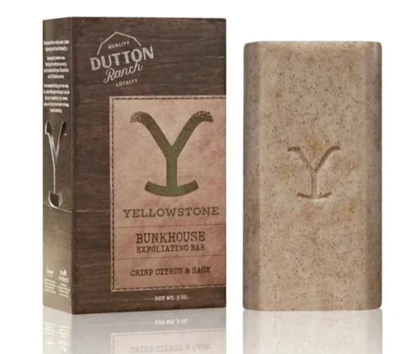 TRU WESTERN MNS YELLOWSTONE BUNKHOUSE BAR  SOAP 10OZ / 283GM