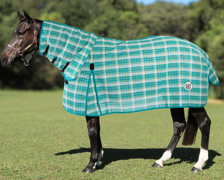 PVC Shade Mesh Horse Rug Combo