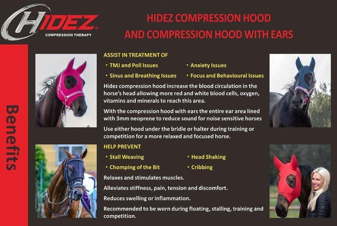 Hidez Hood with Ears & Zipper