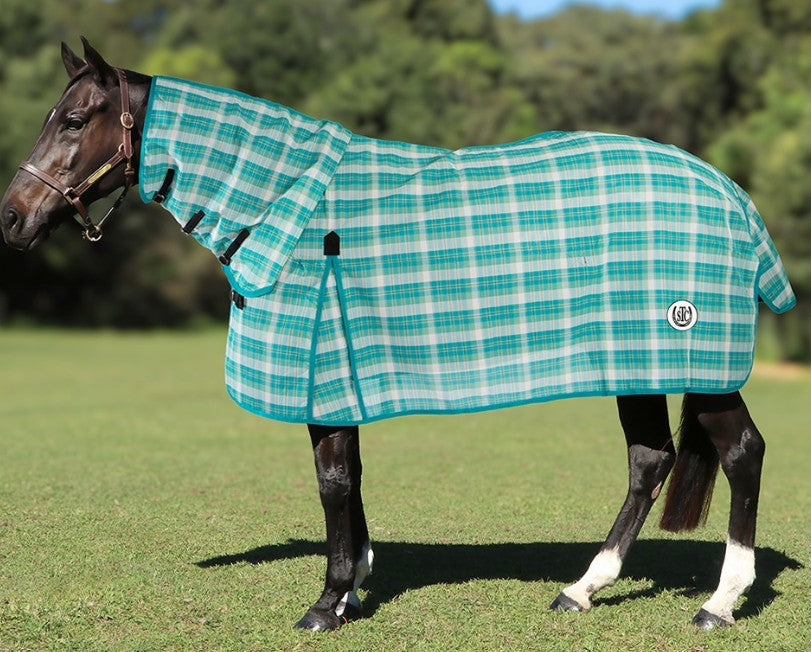 PVC Shade Mesh Horse Rug Combo