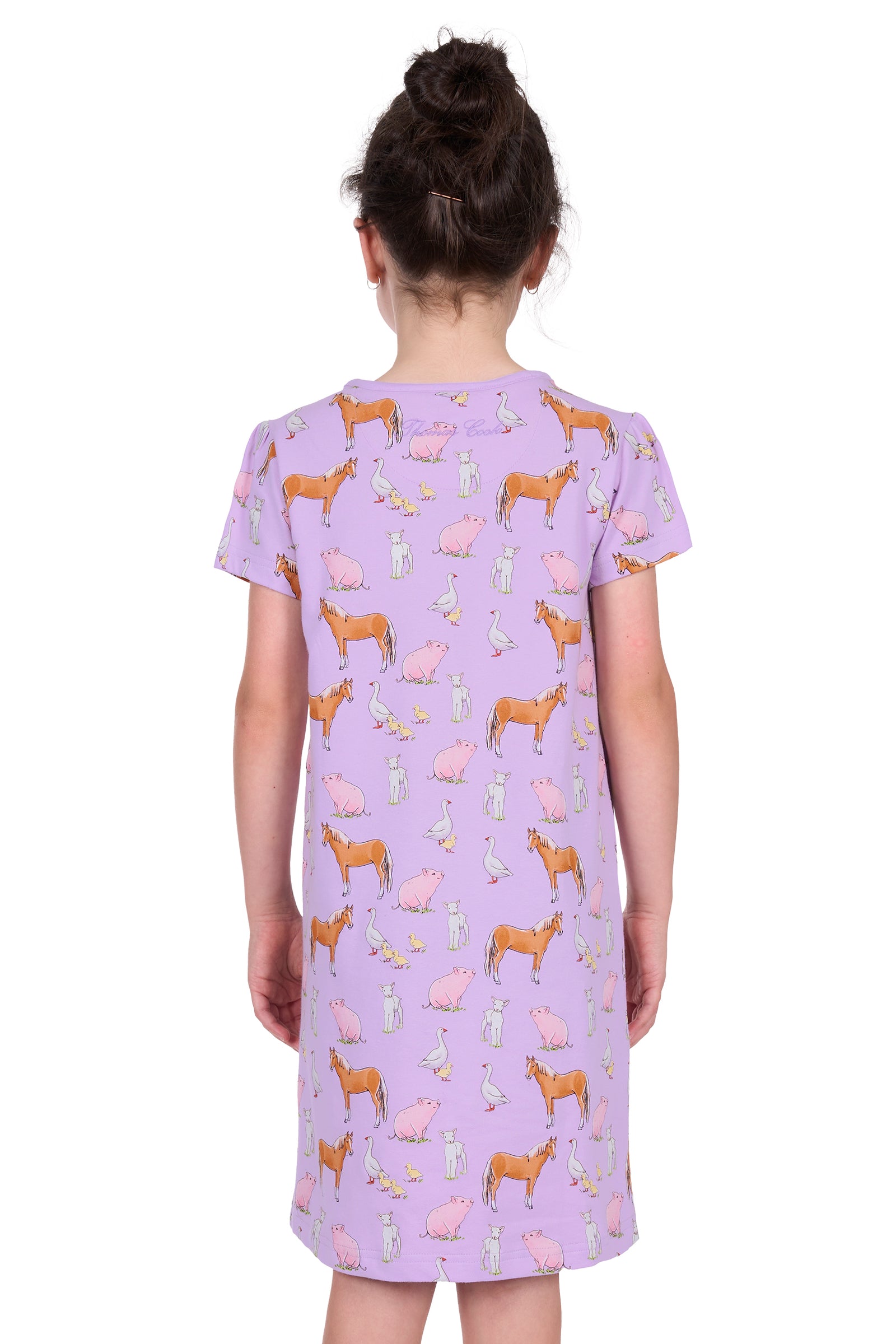 GIRLS FARM FRIENDS NIGHTIE