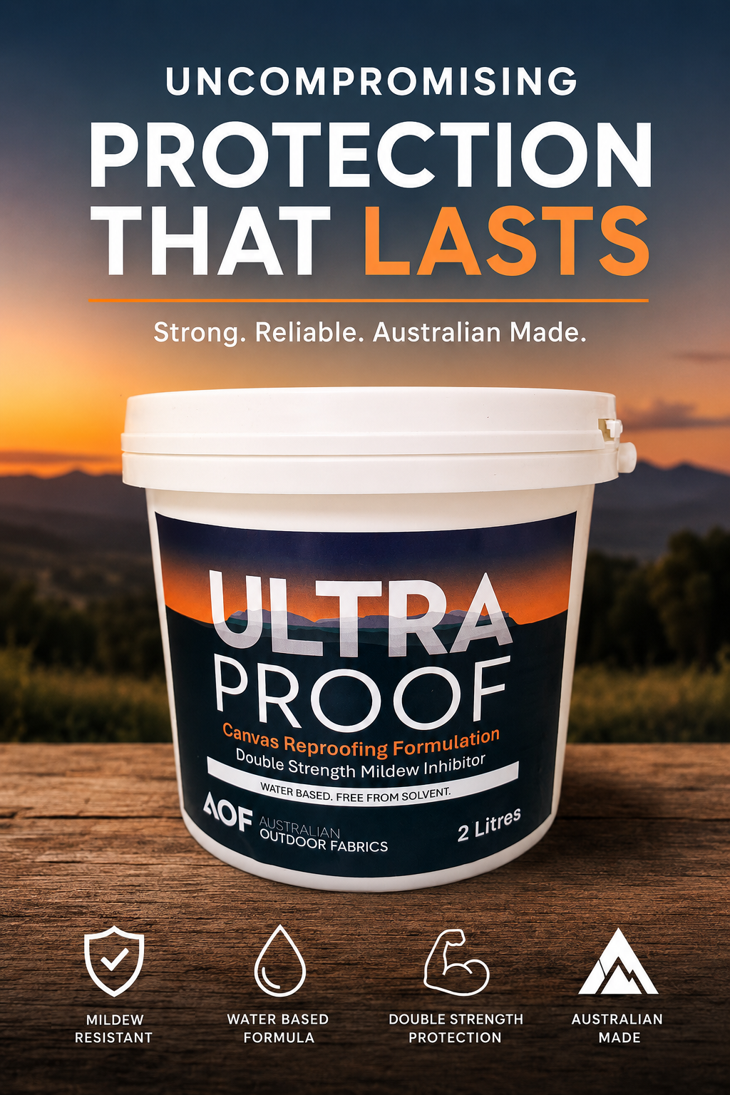 Ultraproof Canvas Rug & Drizabone Reproofing
